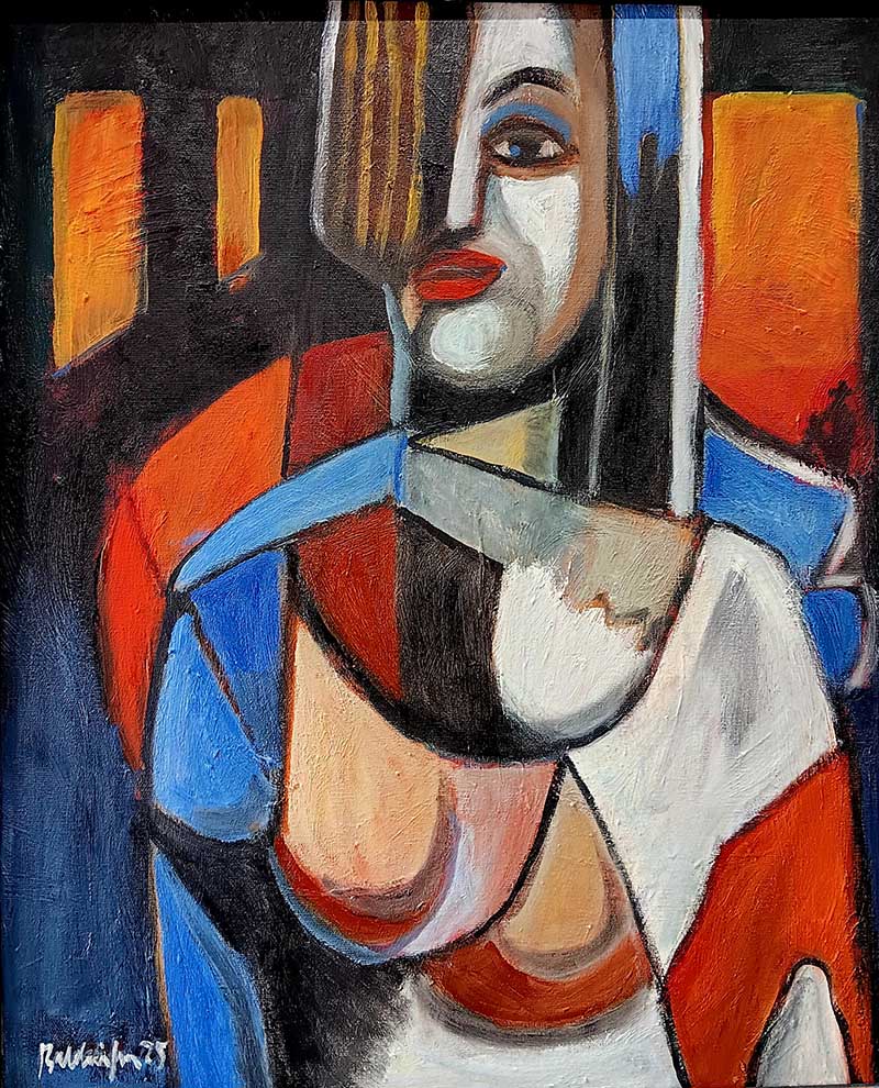 Gemälde Frau von Rolf Baldsiefen